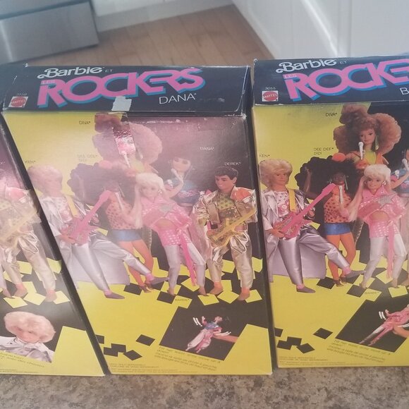1986 Barbie and the Rockers Complete(6) NIB - Picture 15 of 16